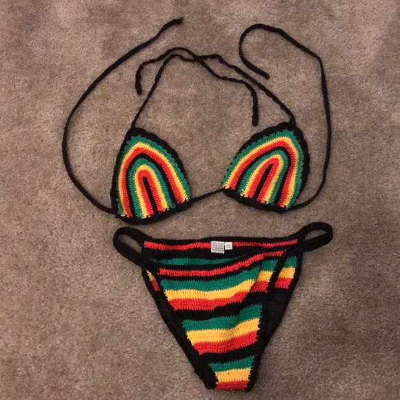 jamaican crochet bathing suit